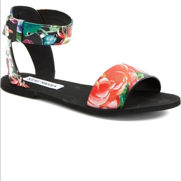 steve madden floral sandals